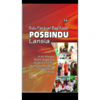 Image of buku panduan bagi kader posbindu lansia